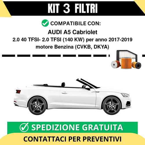 Kit filtri risparmio - risparmio, per