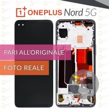 DISPLAY ONEPLUS NORD 5G AC2001 AC2003 SCHERMO OLED VETRO FRAME PARI ORIGINALE