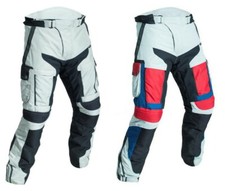 Pantaloni da per moto in tessuto cordura con protezioni su ginocchia e fianchi 