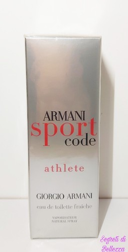 Armani code sport - armani, athlete