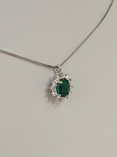 Collana punto luce - punto, bianco