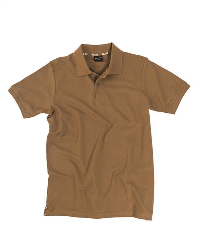 Polo militare miltec coyote - militare,