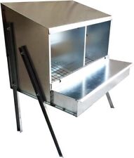 Nido  2 Posti per Galline Ovaiole con Gambe