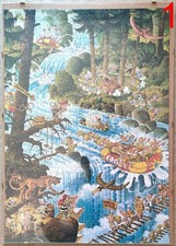 Quadri puzzle Mordillo Jean-Jacques Loup Heye incorniciati