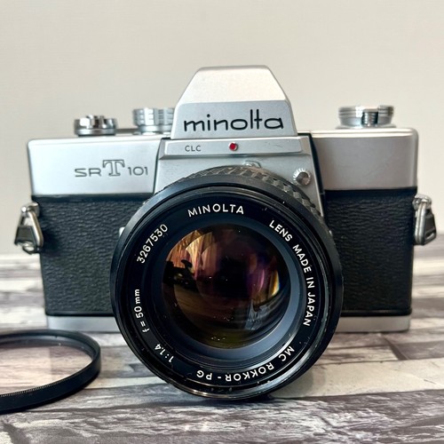 Minolta srt 101 fotocamera - minolta,