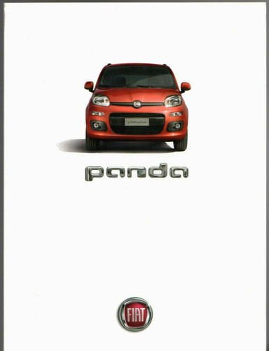 Fiat panda 2012 2013 brochure - fiat,