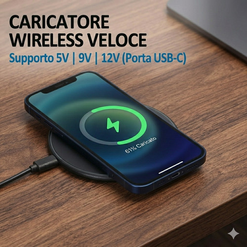 Caricatore wireless 30w - wireless, veloce