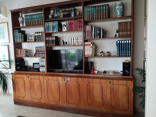 Libreria legno massello - libreria,
