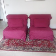 Coppia di poltrone letto