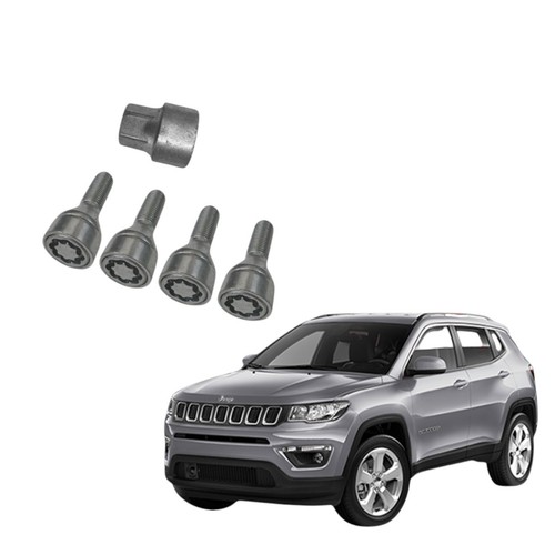 Kit bulloni antifurto per jeep - antifurto,