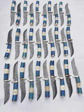 lotto 50 coltelli damascato