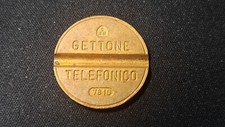 Gettone telefonico 7810 cmm - gettone,