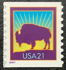 2001 Scott #3475 - 21¢ -