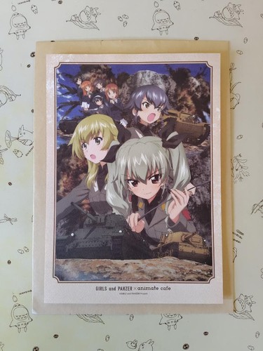 Girls und panzer with envelope - with,