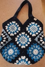 Borsa uncinetto mattonelle granny