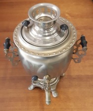 BOLLITORE  SAMOVAR  RUSSO RAME OTTONE  ALTO 48 CM