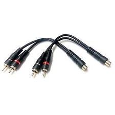 2 CAVI SDOPPIATORE RCA 4