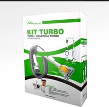 TUBO FLESSIBILE CON ACCESSORI + SPAZZOLA TURBO PER. DIVANO TESSUTI MATERASSI GR 