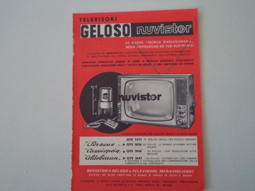 Advertising pubblicità 1963 - pubblicità,
