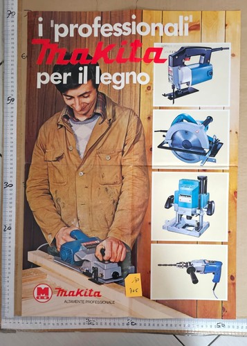 Manifesto makita professionali - manifesto,