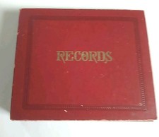 Vintage Red 45 RPM's Record