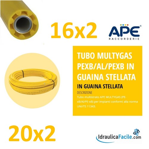 Tubo multistrato gas - multistrato, stellato