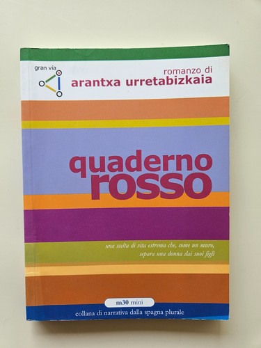Quaderno rosso arantxa - quaderno,