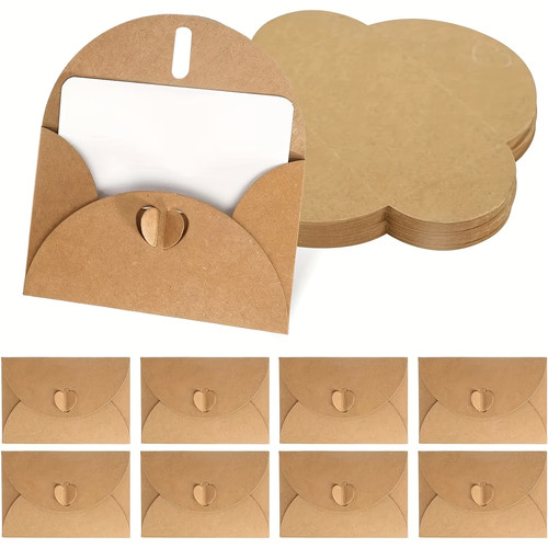 Mini buste kraft - buste, chiusura
