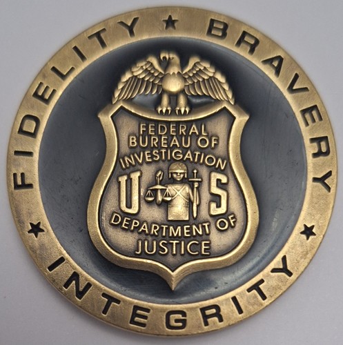 Medaglia fbi doj - medaglia, us
