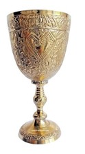 Calice da vino reale in ottone