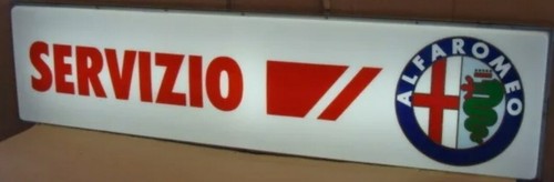 Insegna luminosa funzionante
