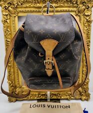 LOUIS VUITTON ZAINO MONTSOURIS MM Monogram Vintage CONDIZIONI ECCELLENTI