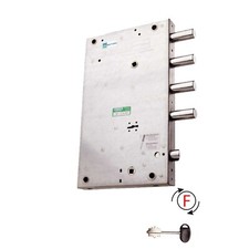SERRATURA LATERALE DOPPIA MAPPA PORTA BLINDATA MOTTURA 64560DMZ0 REVERSIBILE