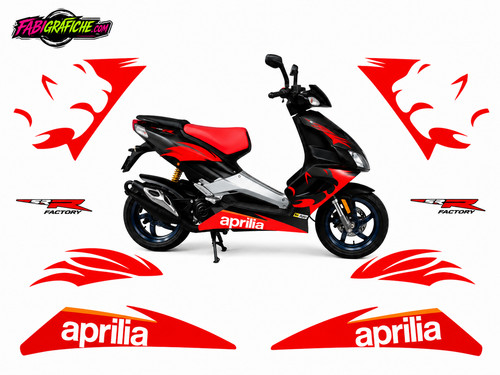 Adesivi aprilia 50r 2009 - aprilia,