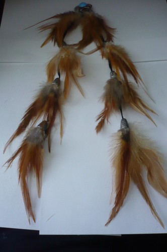 Gioielli per capelli - in, piuma