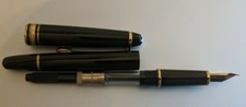 Penna stilografica Montblanc Meisterstuck, pennino 14k, 4810, 585, W. Germania, fine anni '80