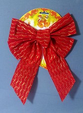 COCCARDA NATALIZIA ROSSA