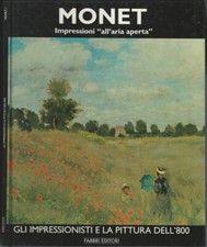 libro monet impressioni all'aria aperta	Fabbri	impressionisti pittura nuovo