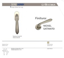 Maniglia finestra SICMA Derby