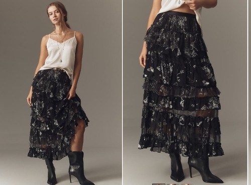 Maxi gonna anthropologie - maxi,