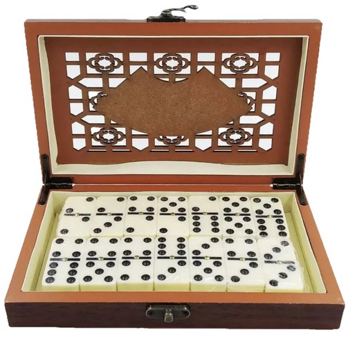 Domino gioco set pezzi - domino,