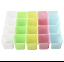 Set 19 mini vasetti colorati