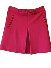 gonna marca Prani, colore rosso, taglia 42, ottimo stato, altezza sopra ginocchi