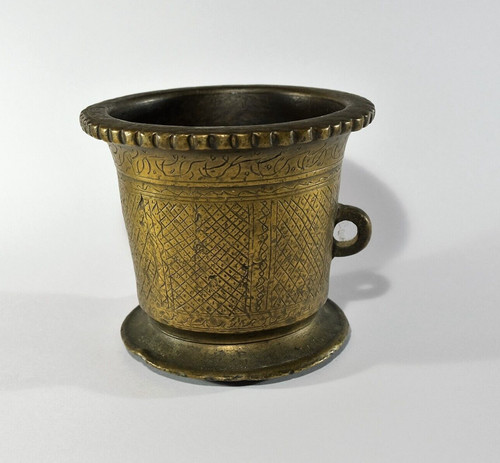 Raro antico mortaio bronzo - antico, in