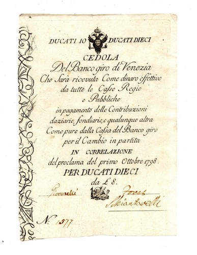 Banco del giro - giro, di