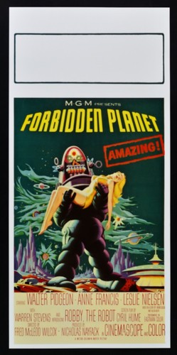Locandina forbidden planet - planet, il