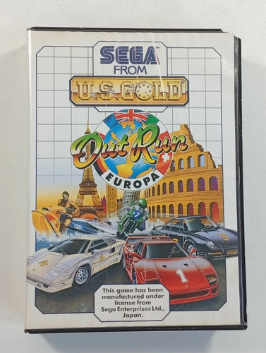 Out run europa - run, sega