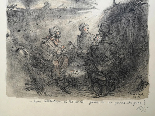 Poulbot 1915 lithographie - poulbot,
