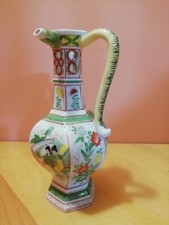 Delizioso Vaso Versatoio in Porcellana Dresden ( Meissen ) finemente decorato 