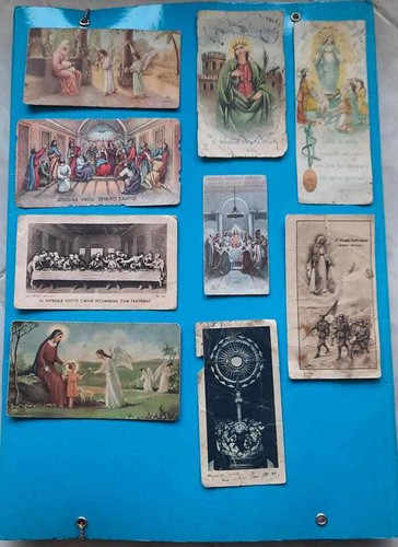 Lotto santini antichi del 1900 - lotto,